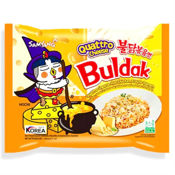 Samyang Buldak Quattro Cheese (Single Packet)