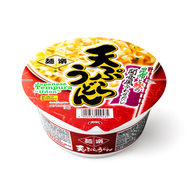 Menraku Tempura Udon (Cup/Bowl)