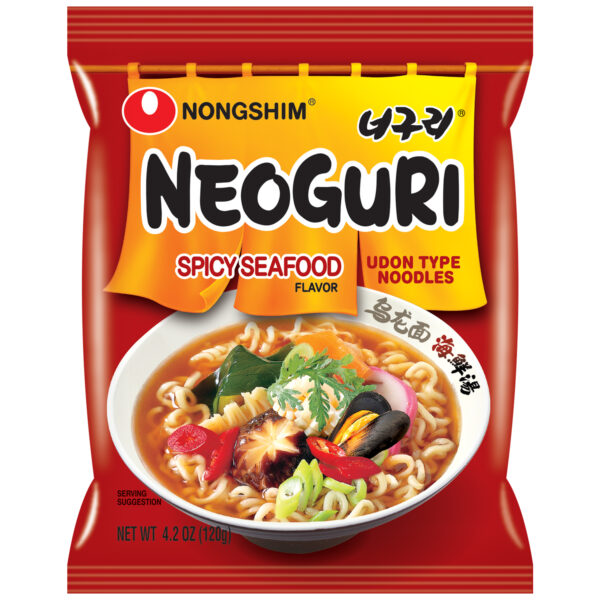 Nongshim Neoguri Spicy Seafood (Single Packet)